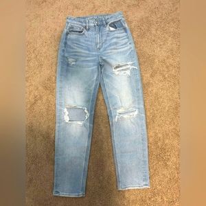 American Eagle Mom Straight Jeans Women's Size 2